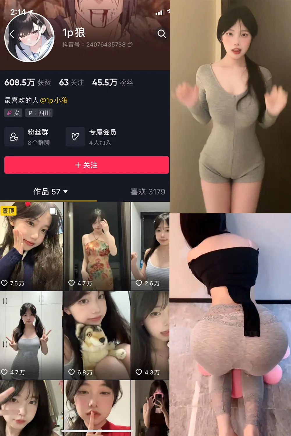 1p狼(狼狼喵) 微密圈写真合集（持续更新） - 图片 1